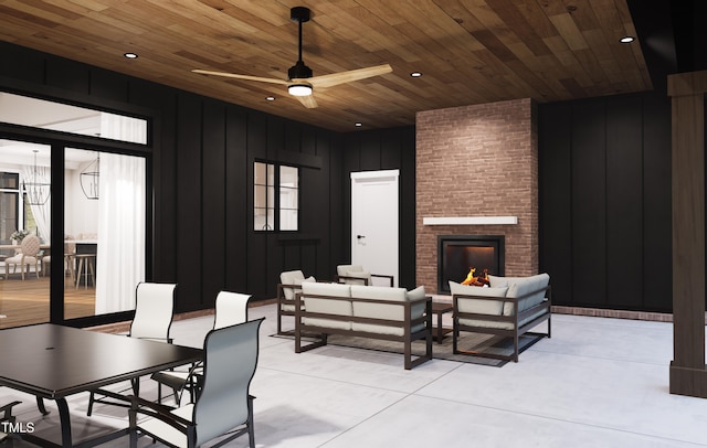 300 Westerman Pl, Smithfield, NC 27577 - lobby featuring wooden ceiling and recessed lighting