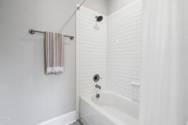 1602 Bowery Dr, Raleigh, NC 27607 - full bathroom featuring shower / bath combo