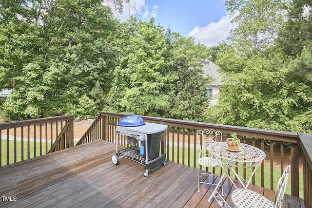 2916 Reynolda Cir, Durham, NC 27712 - view of wooden deck