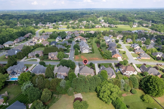 1010 Mill Pointe Way, Elon, NC 27244 - aerial view of property's location with nearby suburban area