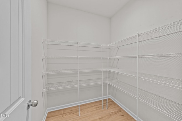 view of pantry