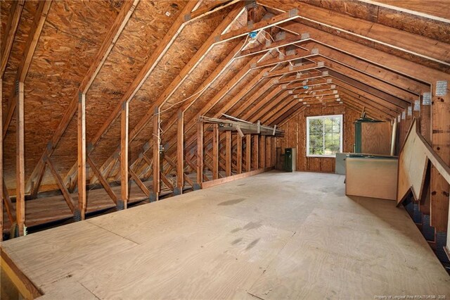 3229 Mcqueen Rd, Red Springs, NC 28377 - view of unfinished attic