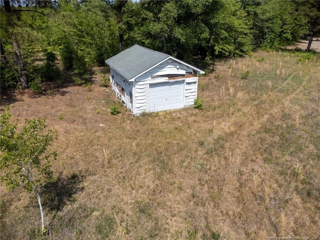 3229 Mcqueen Rd, Red Springs, NC 28377 - view of detached garage