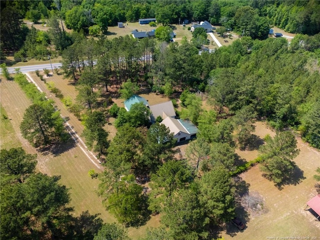 3229 Mcqueen Rd, Red Springs, NC 28377 - view of property location featuring a heavily wooded area