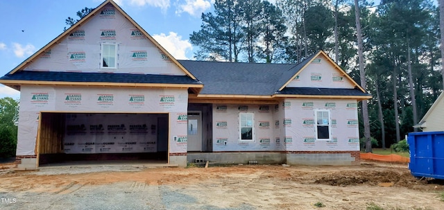 219 Crescent Dr, Dunn, NC 28334 - property in mid-construction with a shingled roof