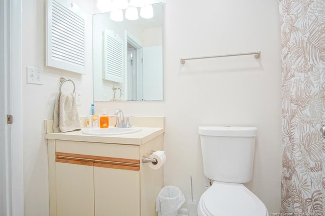 669 Bartons Landing Pl Unit 7, Fayetteville, NC 28314 - bathroom featuring vanity and toilet