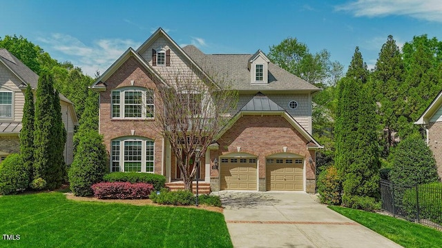 3911 Morvan Way, Raleigh, NC 27612 - view of front of house featuring driveway and a garage