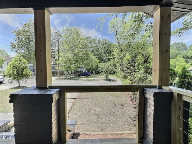 114 N Guthrie Ave, Durham, NC 27703 - view of patio with a balcony