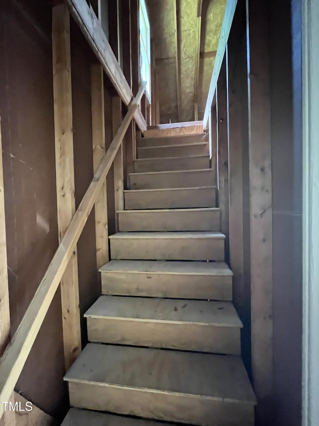 view of staircase