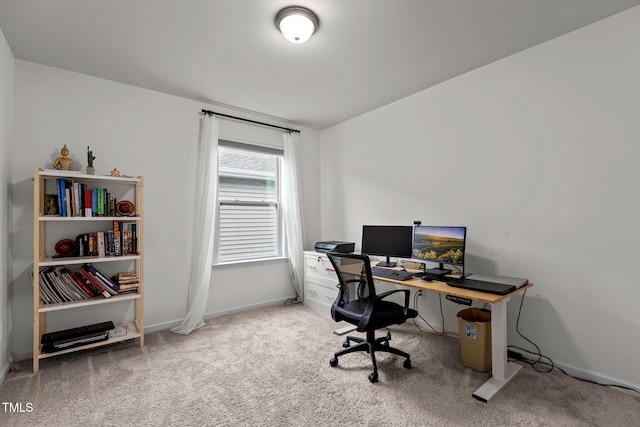 159 Wood Orchid Ln, Garner, NC 27529 - office featuring carpet and baseboards