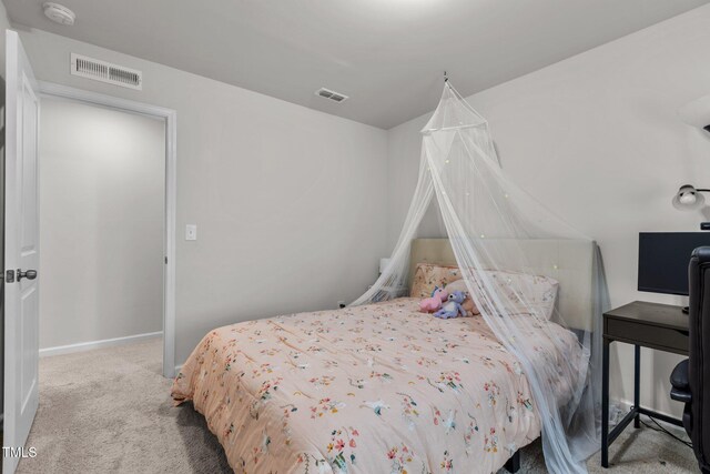 159 Wood Orchid Ln, Garner, NC 27529 - carpeted bedroom with baseboards