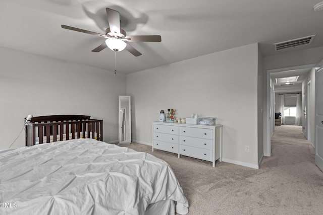159 Wood Orchid Ln, Garner, NC 27529 - bedroom featuring carpet floors, a ceiling fan, and baseboards