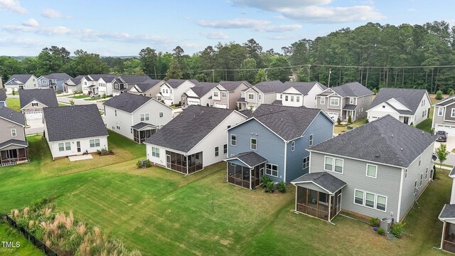 159 Wood Orchid Ln, Garner, NC 27529 - aerial view of residential area