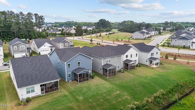 159 Wood Orchid Ln, Garner, NC 27529 - aerial perspective of suburban area