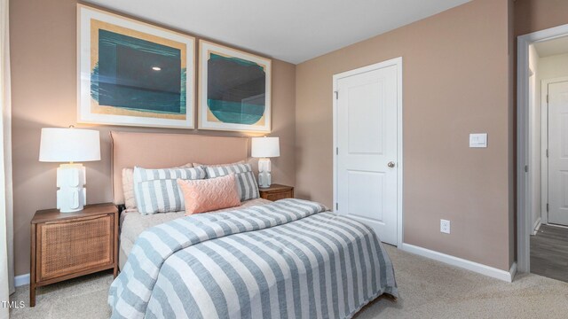 209 Wood St, La Grange, NC 28551 - carpeted bedroom featuring baseboards