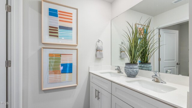 209 Wood St, La Grange, NC 28551 - bathroom featuring double vanity