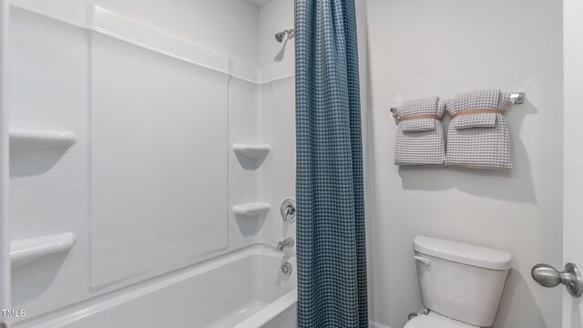 209 Wood St, La Grange, NC 28551 - full bath with shower / bathtub combination with curtain and toilet