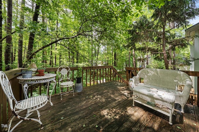 4 Barkridge Ct, Durham, NC 27713 - view of deck
