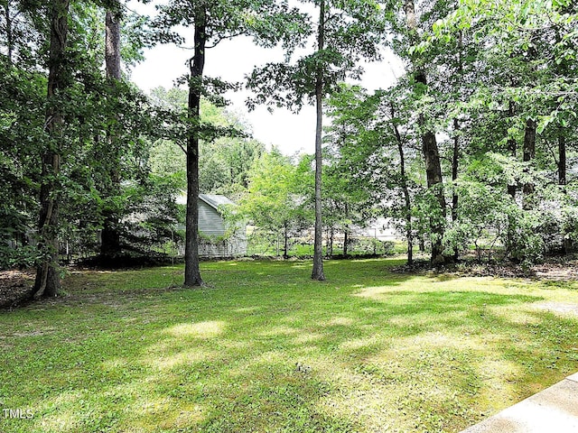 8 Woodsprite Ct, Durham, NC 27703 - view of green lawn