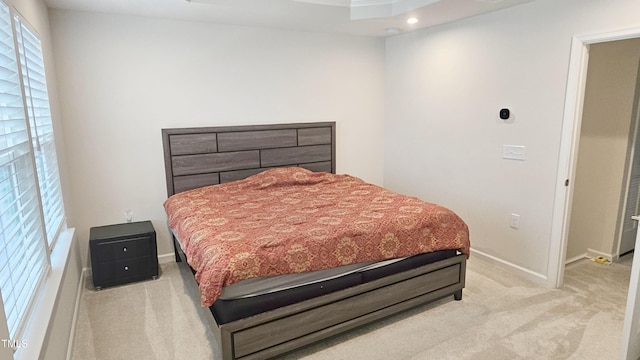 904 Romeria Dr, Durham, NC 27713 - bedroom featuring light colored carpet and recessed lighting