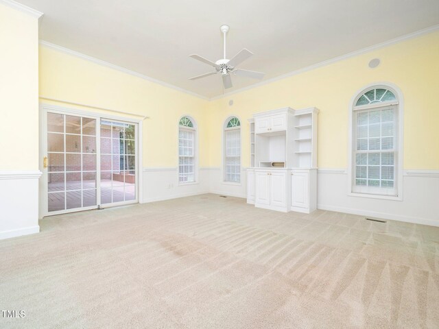 11221 Paddy Hollow Ln, Raleigh, NC 27614 - view of patio featuring ceiling fan
