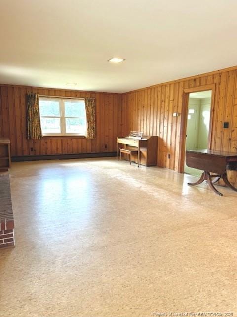 209 S Main St, Salemburg, NC 28385 - misc room with wood walls