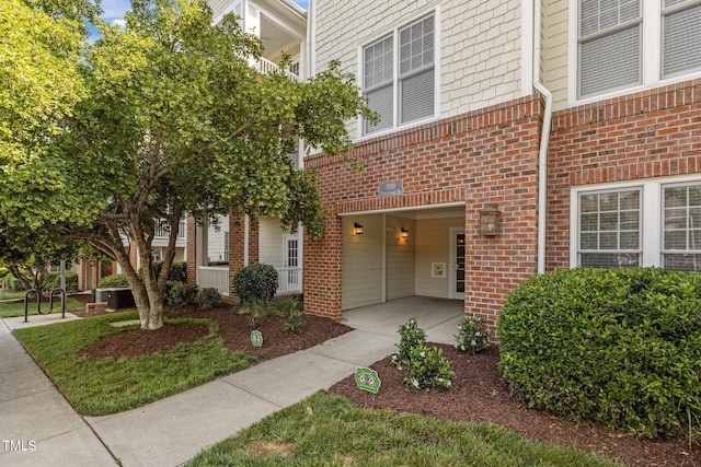 735 Portstewart Dr, Cary, NC 27519 - view of front of property featuring brick siding
