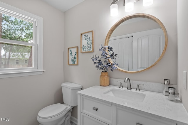 3700 Summer Pl, Raleigh, NC 27604 - half bathroom featuring toilet and vanity