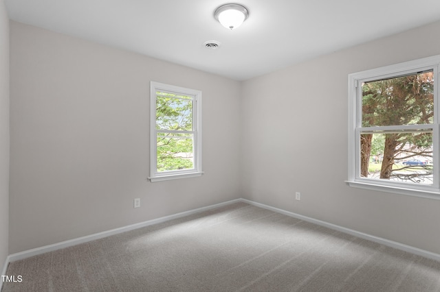 3700 Summer Pl, Raleigh, NC 27604 - unfurnished room featuring carpet, plenty of natural light, and baseboards