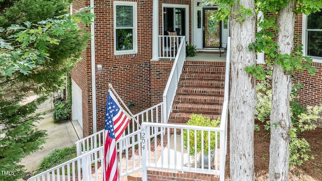 204 Muirfield Ln, Clayton, NC 27527 - entrance to property with brick siding