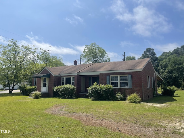 3301 Amherst Rd, Rocky Mount, NC 27804 - single story home featuring brick siding and a front yard