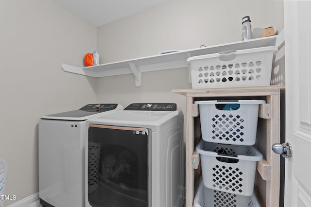 55 Prospectus Ln, Franklinton, NC 27525 - clothes washing area featuring independent washer and dryer