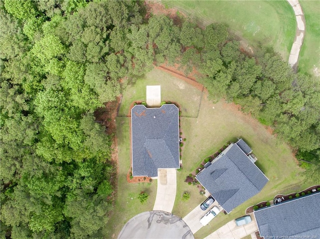 aerial view of property's location