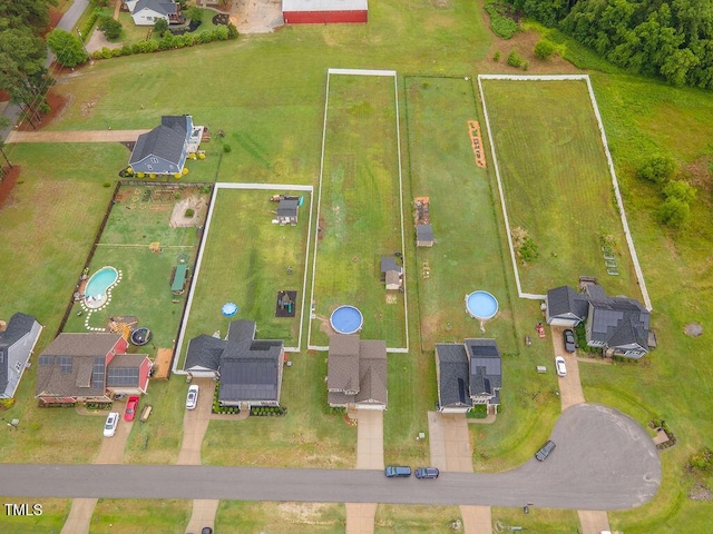 drone / aerial view