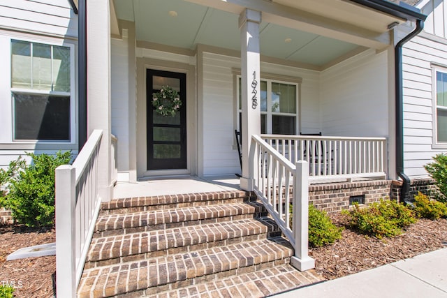 1928 Vandiver Way, Apex, NC 27523 - entrance to property with a porch