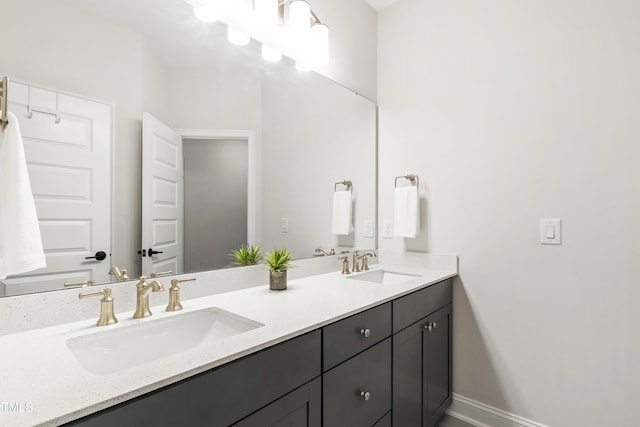 1928 Vandiver Way, Apex, NC 27523 - bathroom with double vanity