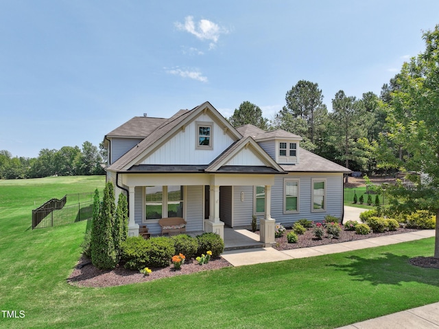 475 Long View Dr, Franklinton, NC 27525 - view of front facade with covered porch