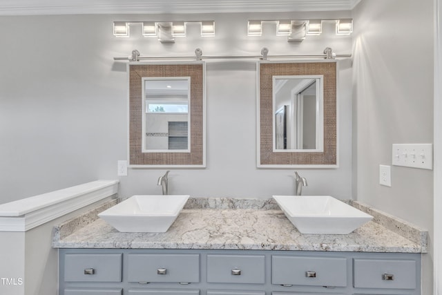 2721 Dahlgreen Rd, Raleigh, NC 27615 - bathroom featuring double vanity