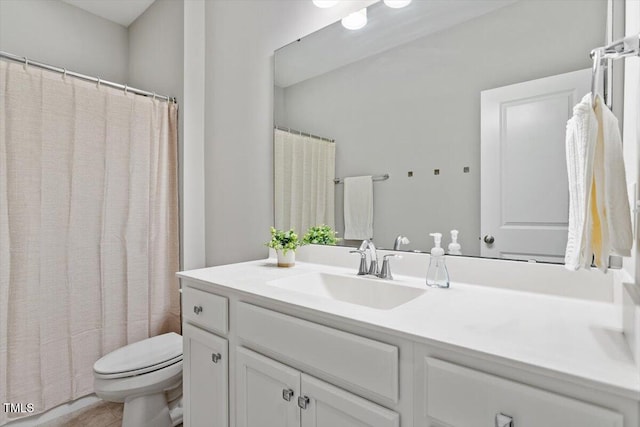 320 Everly Mist Way, Wake Forest, NC 27587 - full bath featuring toilet, vanity, and a shower with curtain
