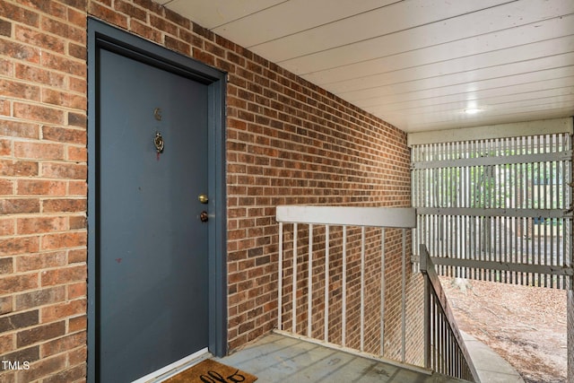 view of property entrance