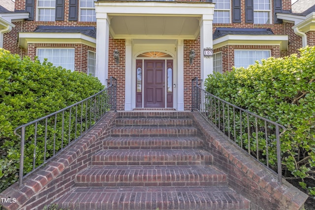 107 Stargrass Ave, Clayton, NC 27527 - property entrance with brick siding