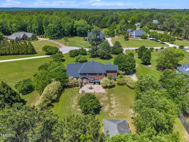 107 Stargrass Ave, Clayton, NC 27527 - bird's eye view of a heavily wooded area