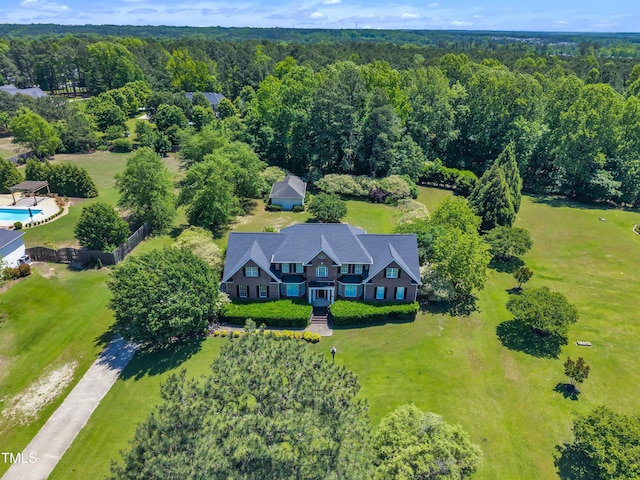 107 Stargrass Ave, Clayton, NC 27527 - view of subject property featuring a heavily wooded area