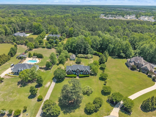 107 Stargrass Ave, Clayton, NC 27527 - drone / aerial view of a forest