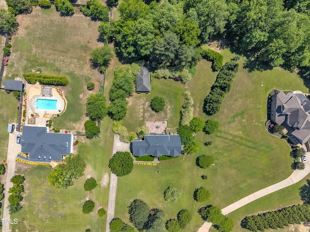 107 Stargrass Ave, Clayton, NC 27527 - aerial view of property's location with a pool