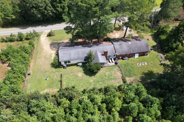 6383 Elevation Rd, Benson, NC 27504 - aerial view of property and surrounding area
