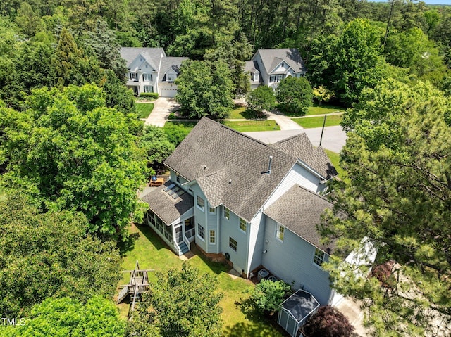 100 Michaels Way, Chapel Hill, NC 27516 - drone / aerial view