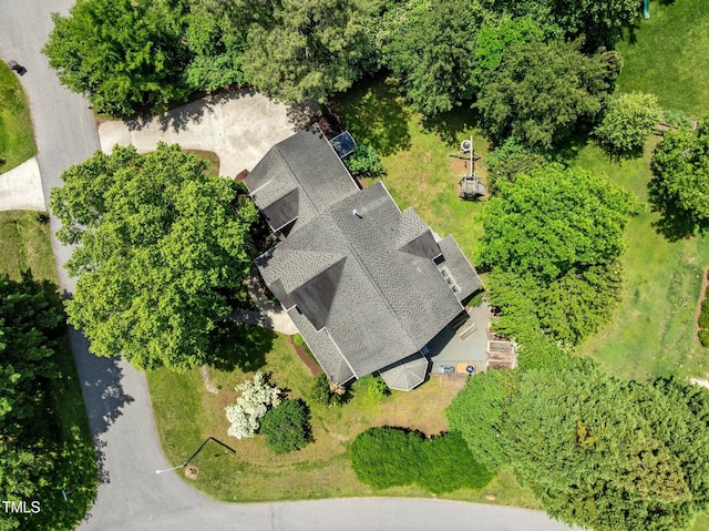 100 Michaels Way, Chapel Hill, NC 27516 - aerial view of property and surrounding area