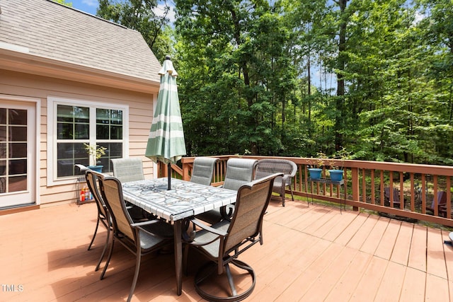4306 Infinity Ln, Durham, NC 27705 - deck with outdoor dining space