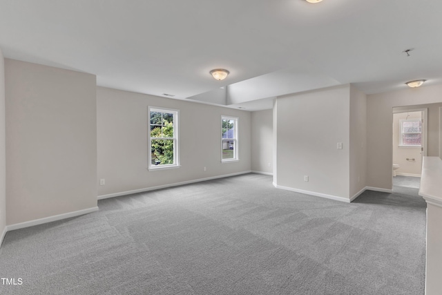 5025 Stonewood Pines Dr, Knightdale, NC 27545 - empty room with carpet flooring, baseboards, and a pendent fire sprinkler